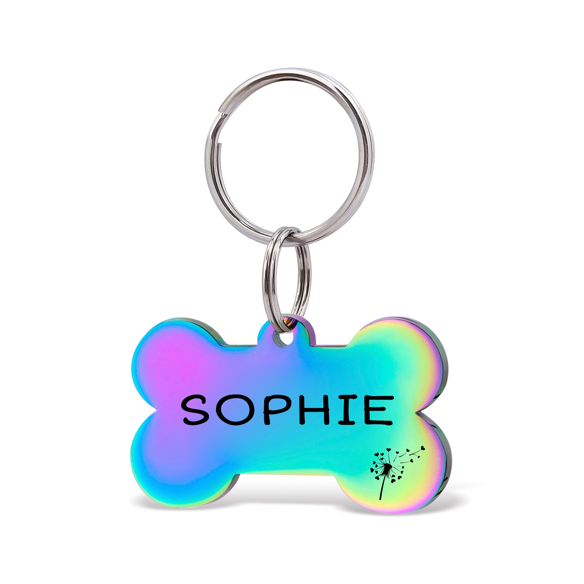 Dog Bone Pet ID Dog Tag