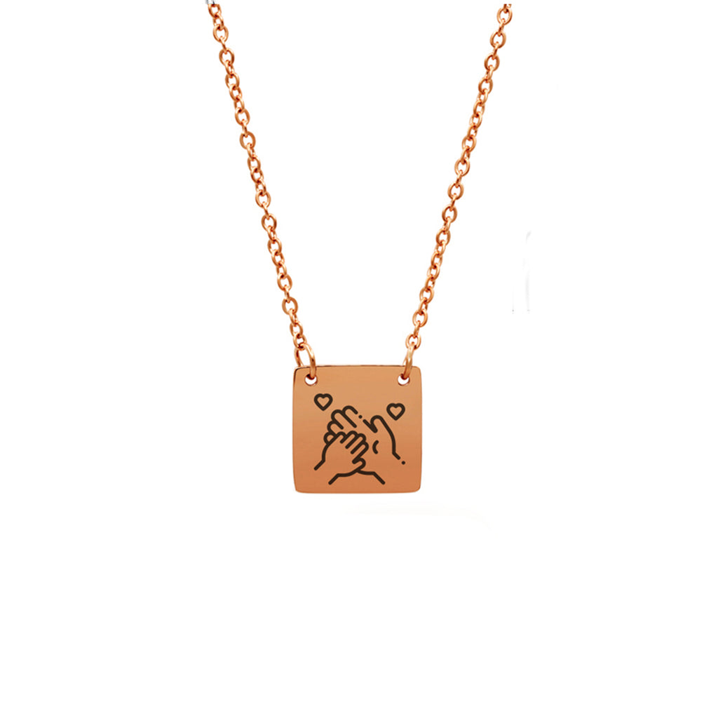 New Baby Square Necklace
