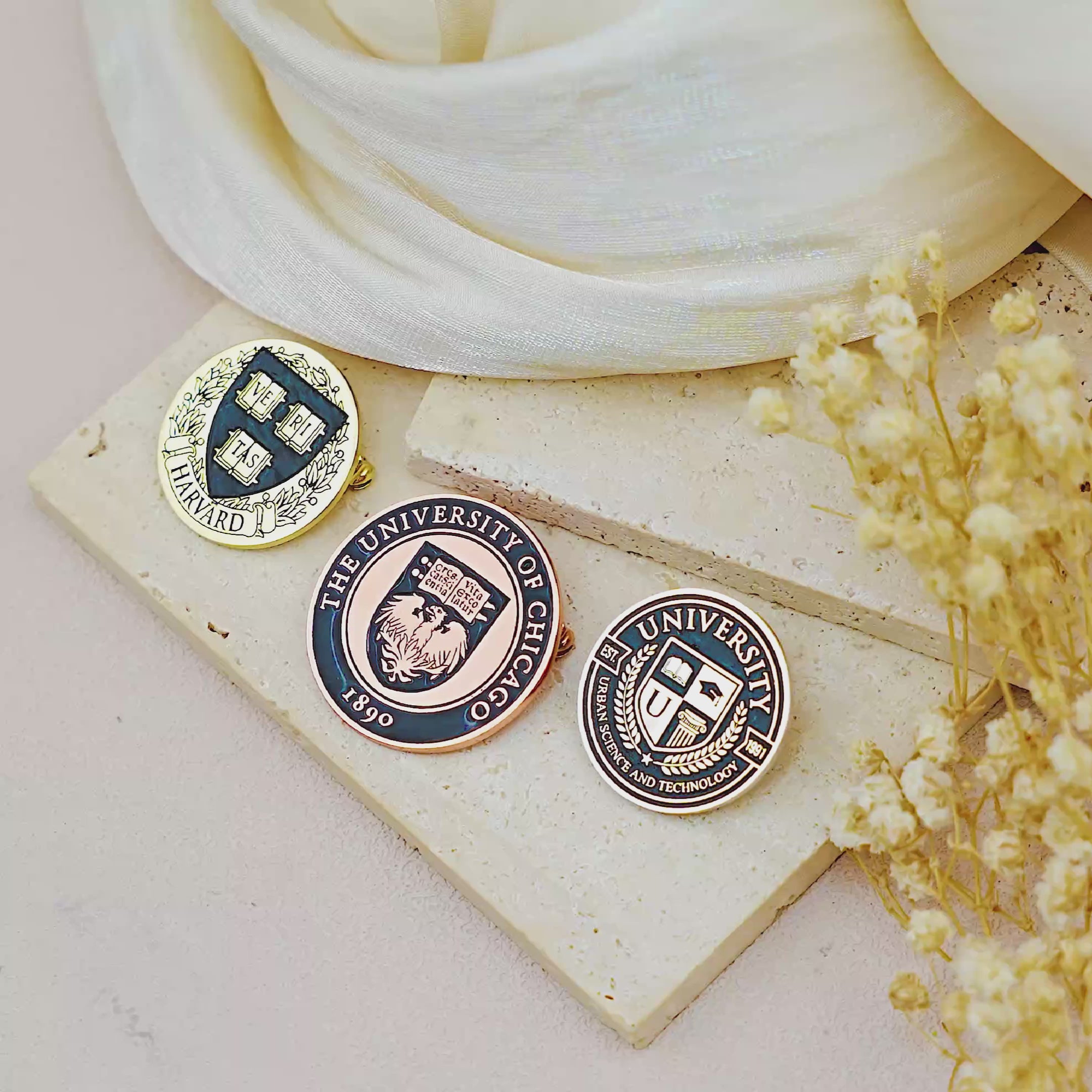 Customize Engraved Logo Pin