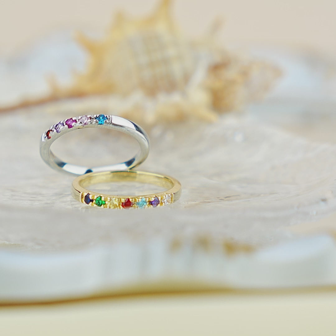 Multi-Birthstone Ring