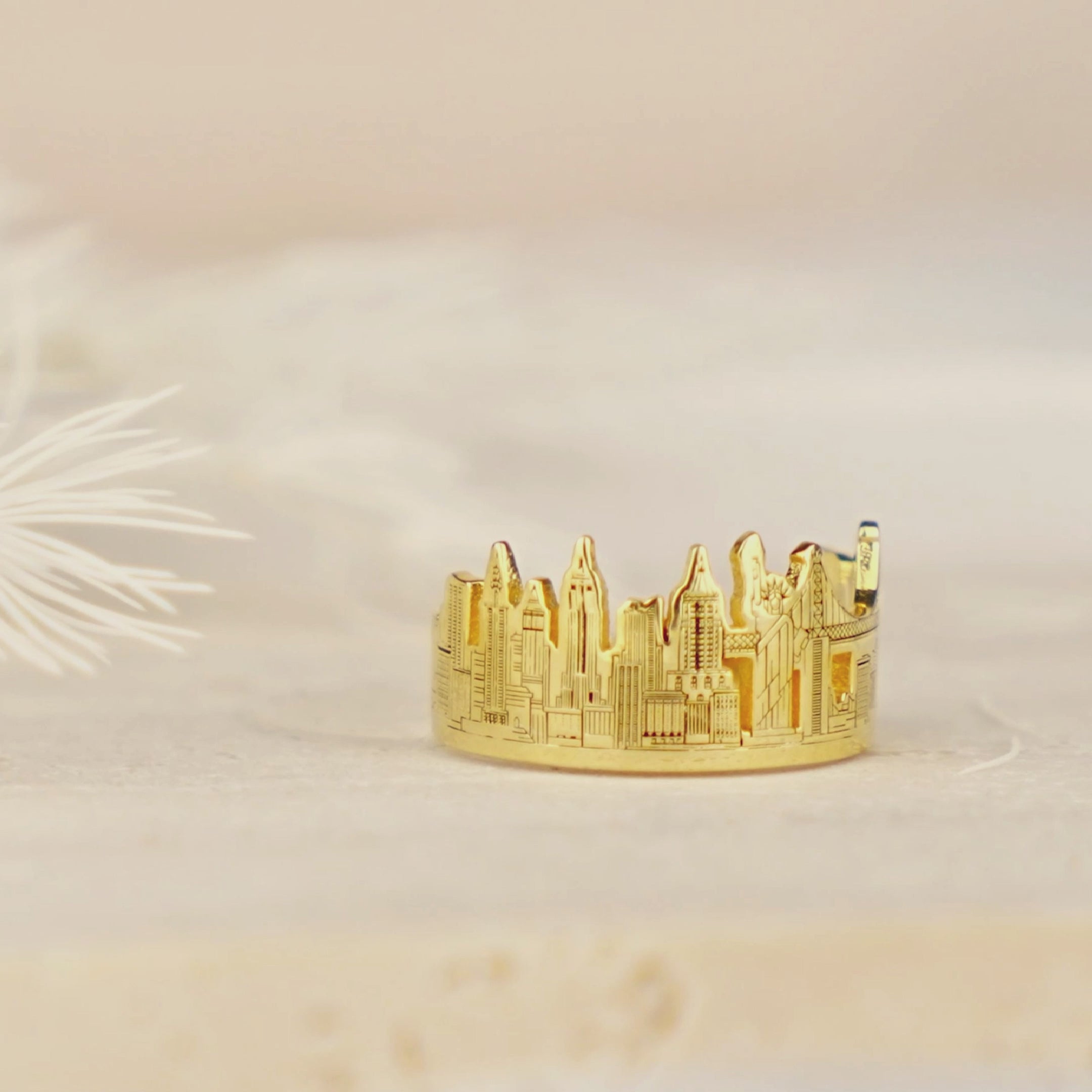 Custom Long Distance Cityscape Ring