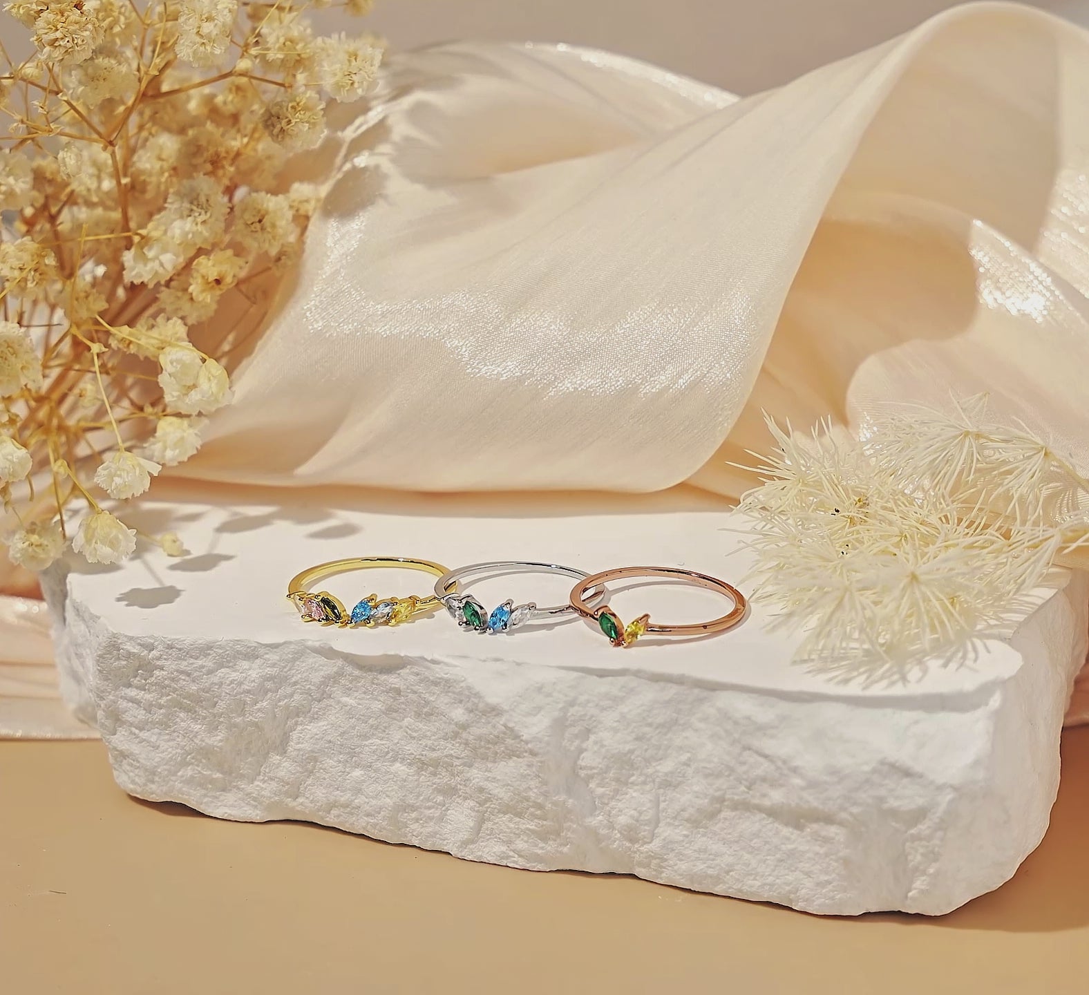 Marquise Birthstone Ring