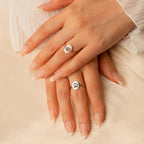 Personalized Oval Pet Portrait Ring