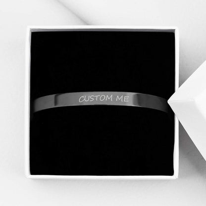 Men's Long Distance Cuff Bangle