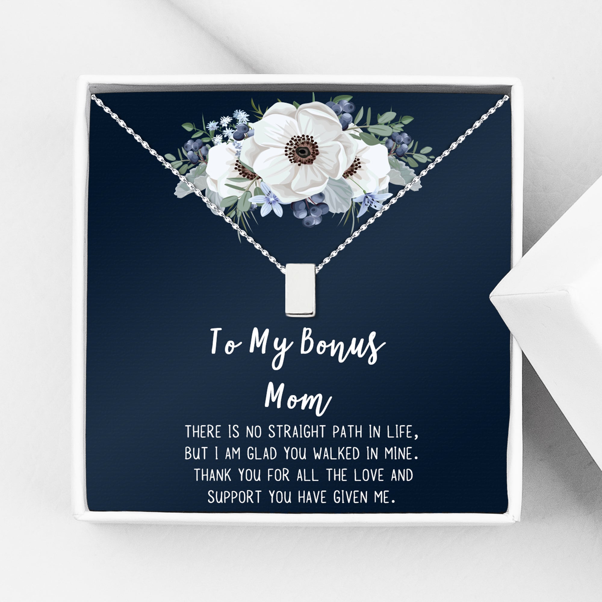 Anavia Thank You Necklace, Thank You Cards, Thank You Gift Box