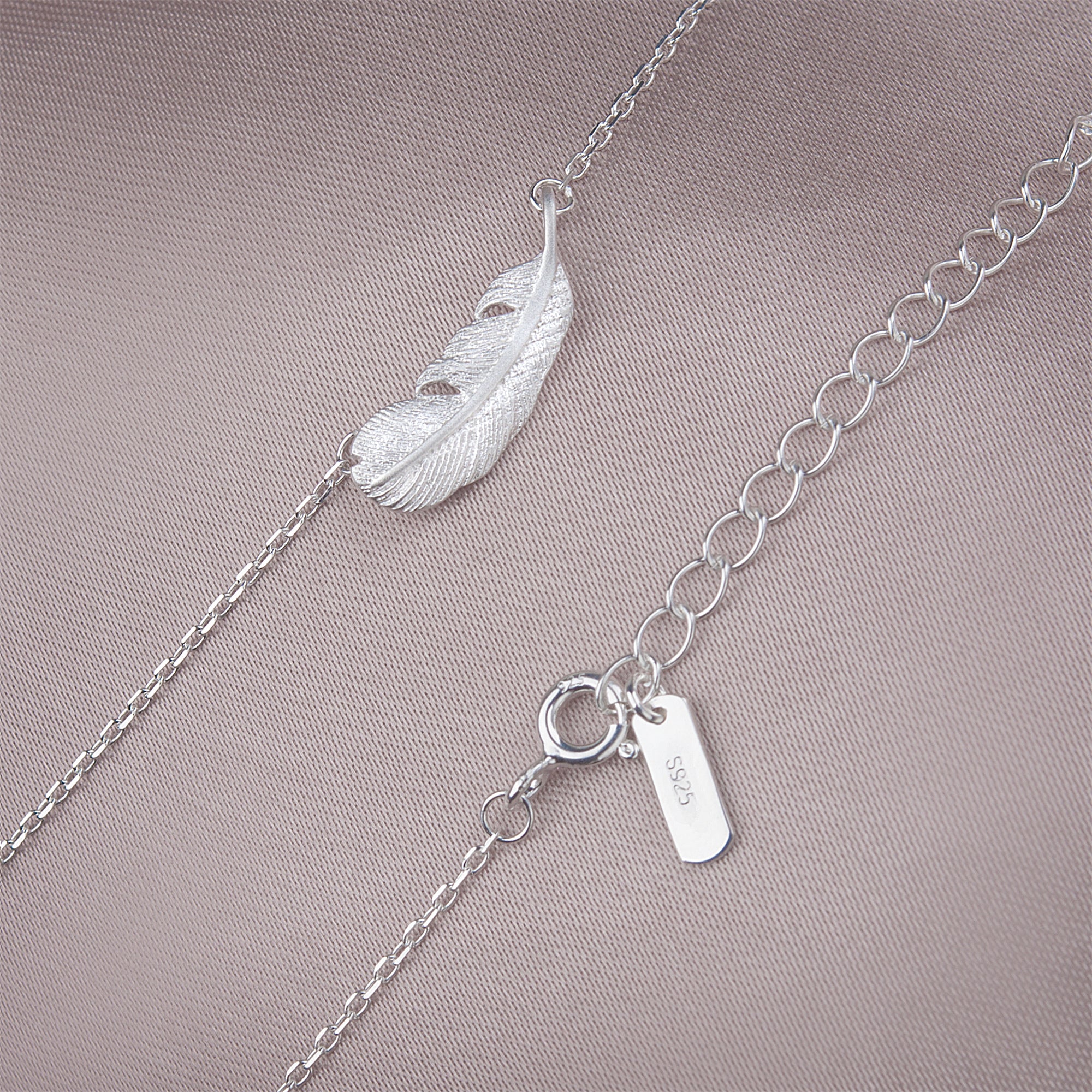 "Nurses are Angel" Card and Feather Necklace