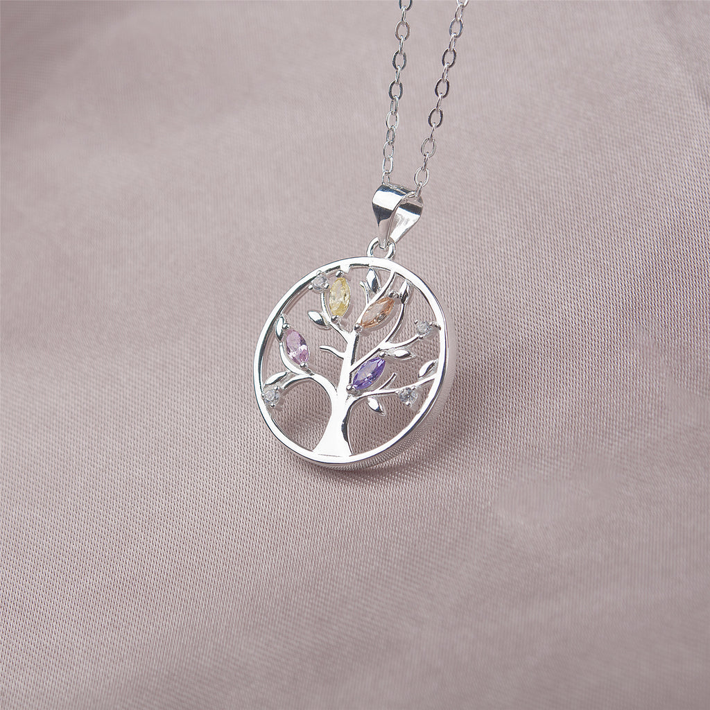 "Merry Christmas" Card and Tree of Life Necklace