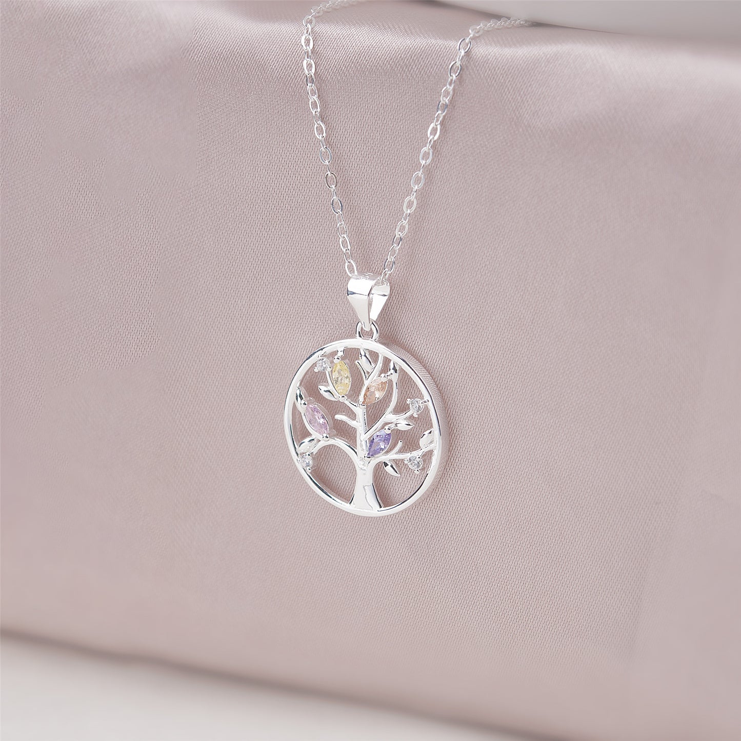 "Merry Christmas" Card and Tree of Life Necklace