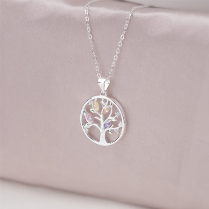 "Merry Christmas" Card and Tree of Life Necklace