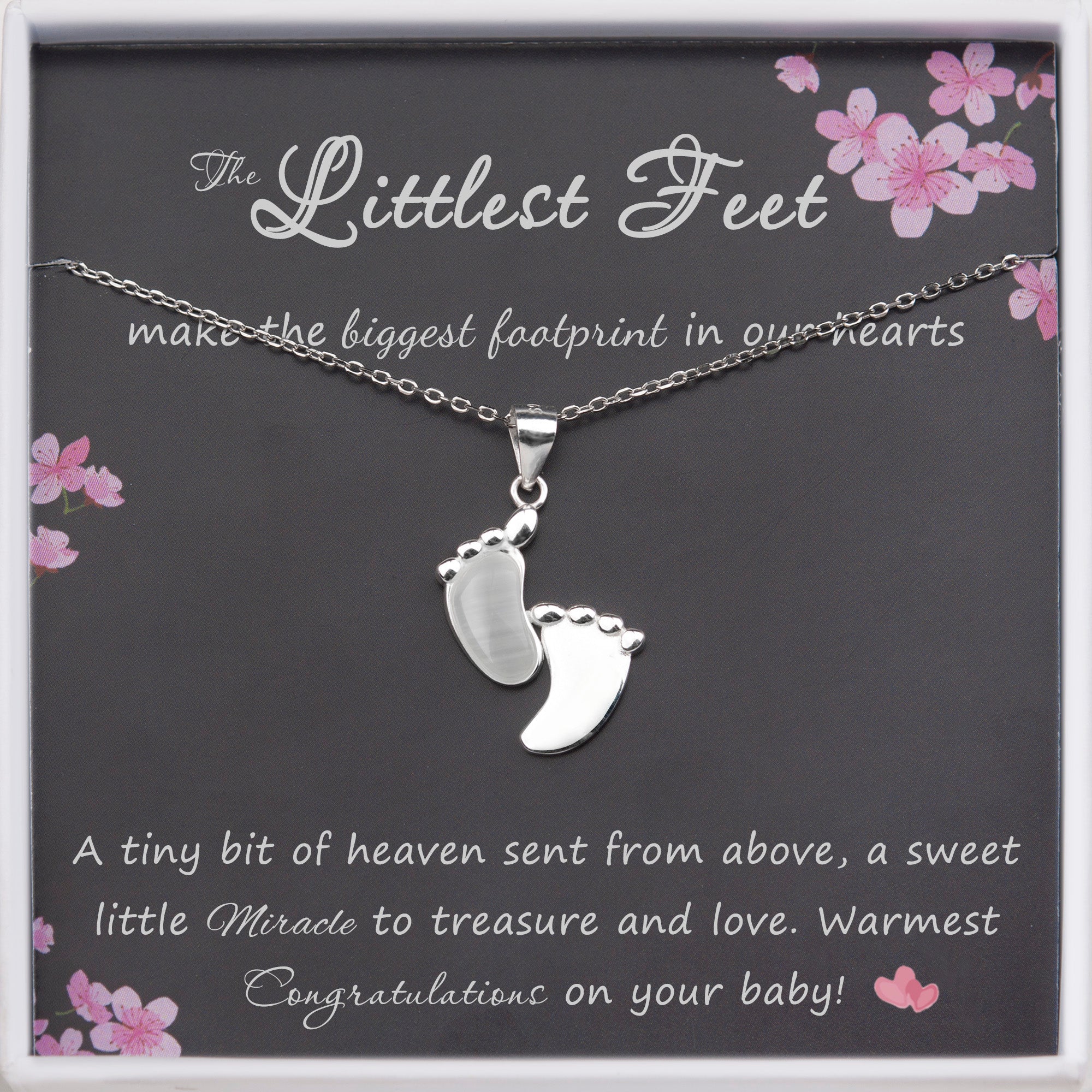 Silver 925 Rhodium Plated Mom, Dad, Baby Boys Family Necklace - GMN00043 |  Silver Palace Inc.