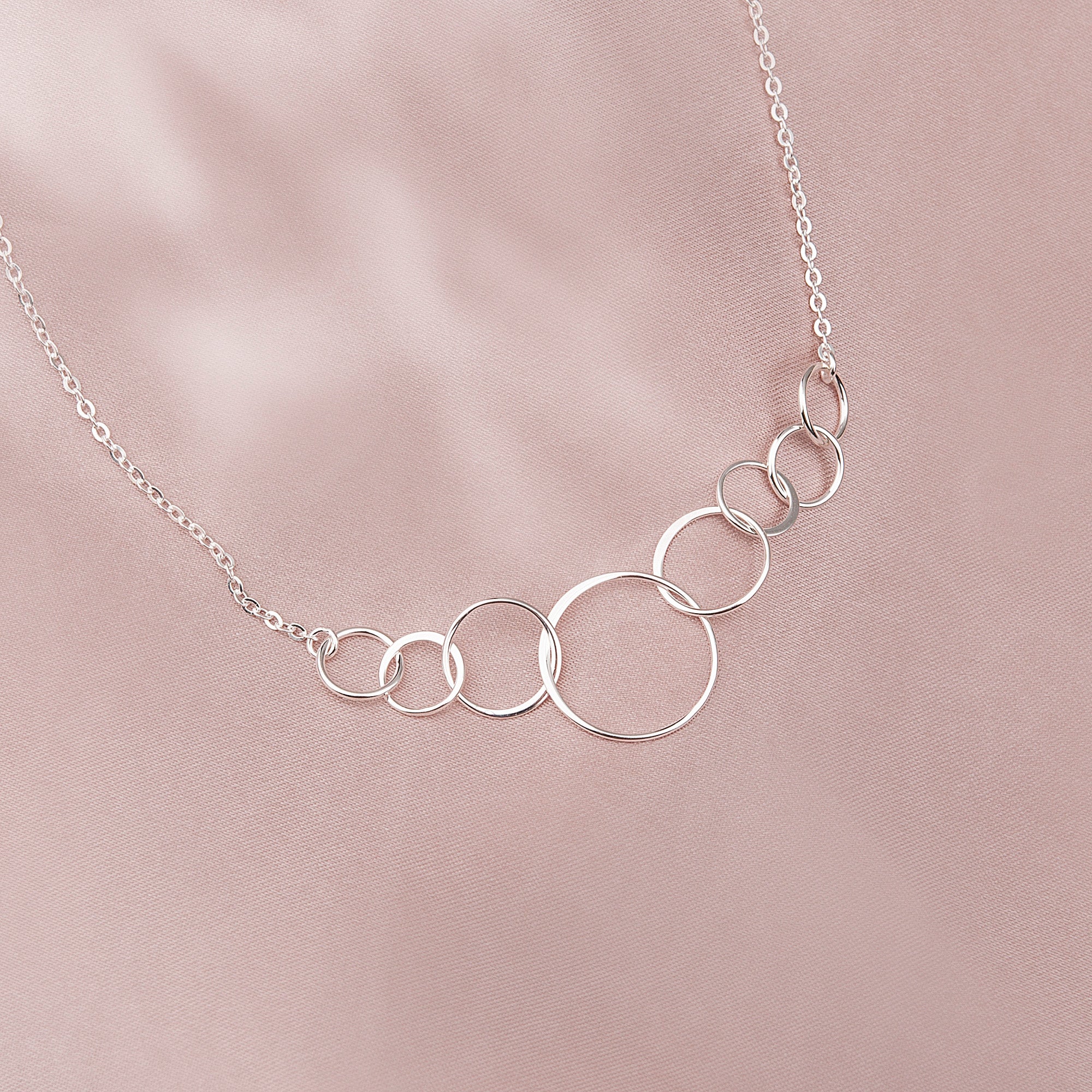 Tiffany 1837™ Interlocking Circles Pendant in Rose Gold, Small | Tiffany &  Co.