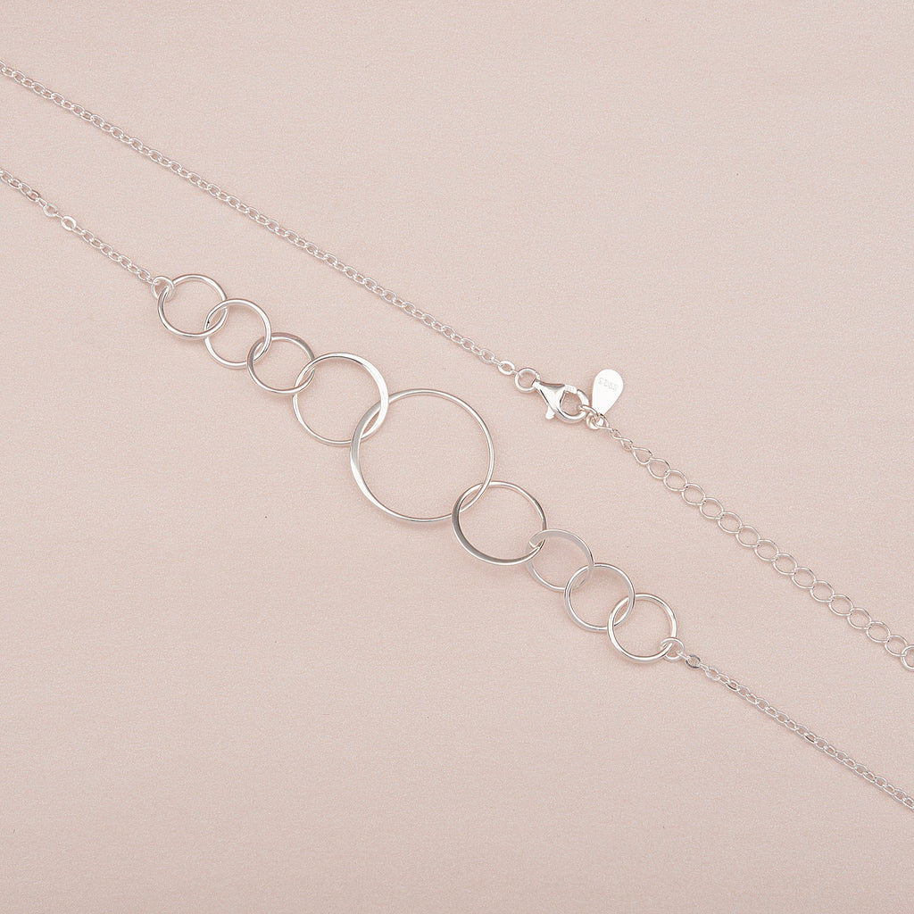 "Happy 90th Birthday!" Card and Sterling Silver Necklace