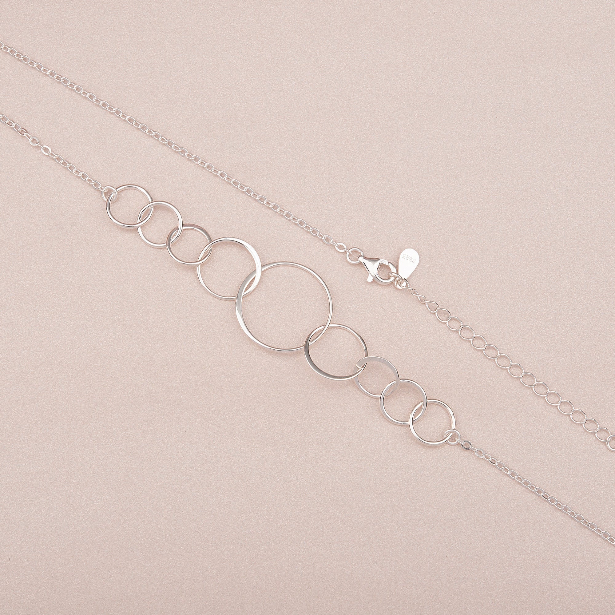 "Happy 90th Birthday!" Card and Sterling Silver Necklace