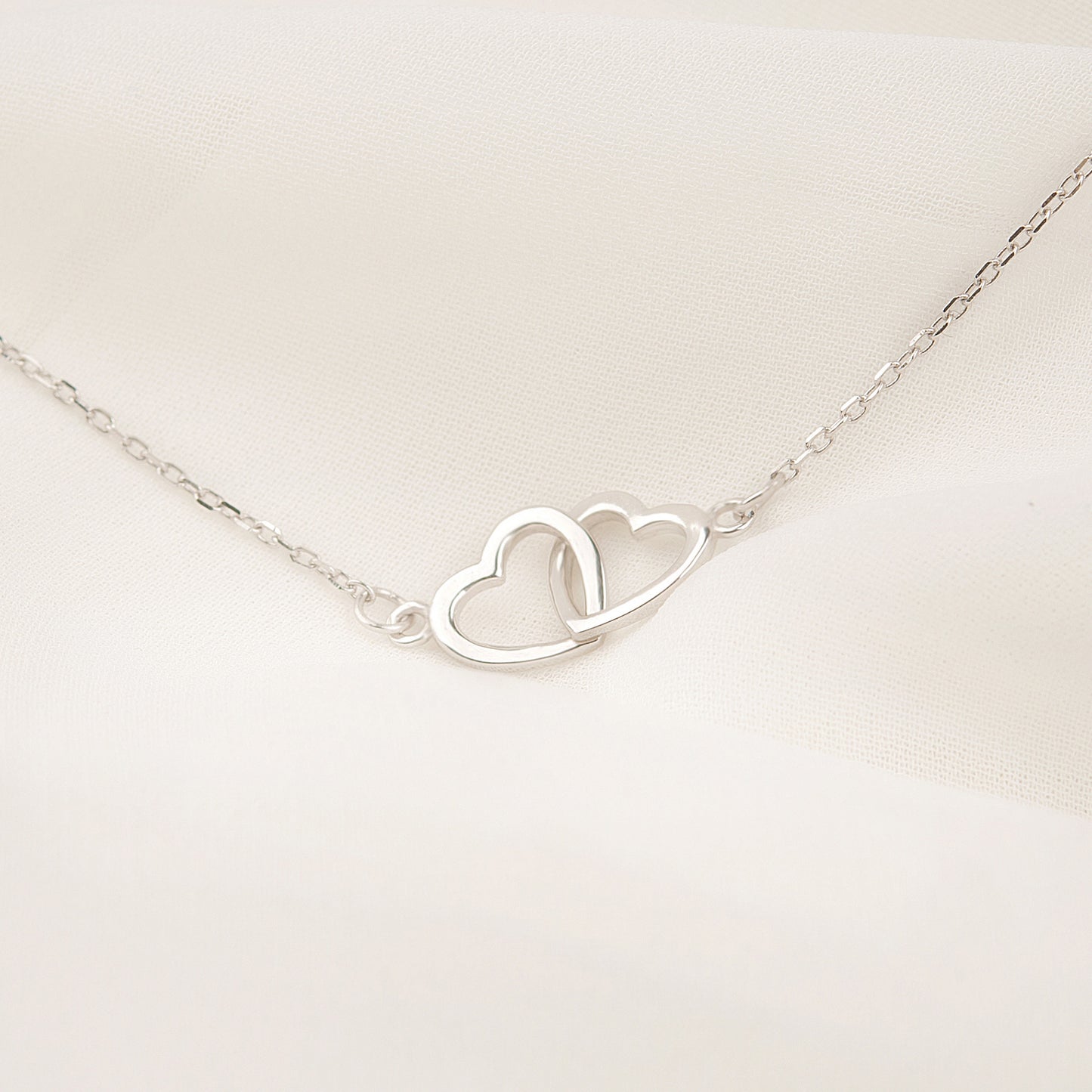 "Mother and Daughter" Card and Infinity Heart Necklace