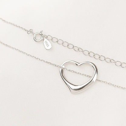 "To My Soul Sisters" Card and Dangling Heart Necklace