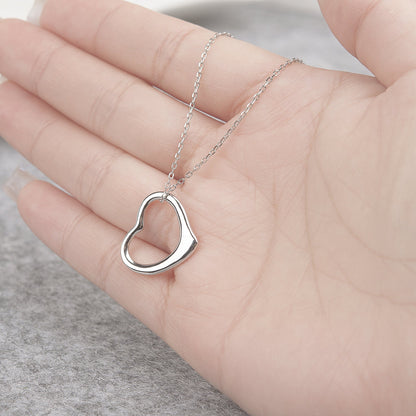 "To An Amazing New Mom" Dangling Heart Necklace