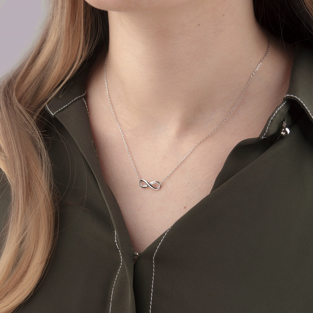 "To my beautiful Mom" Infinity Necklace Card Gift Set