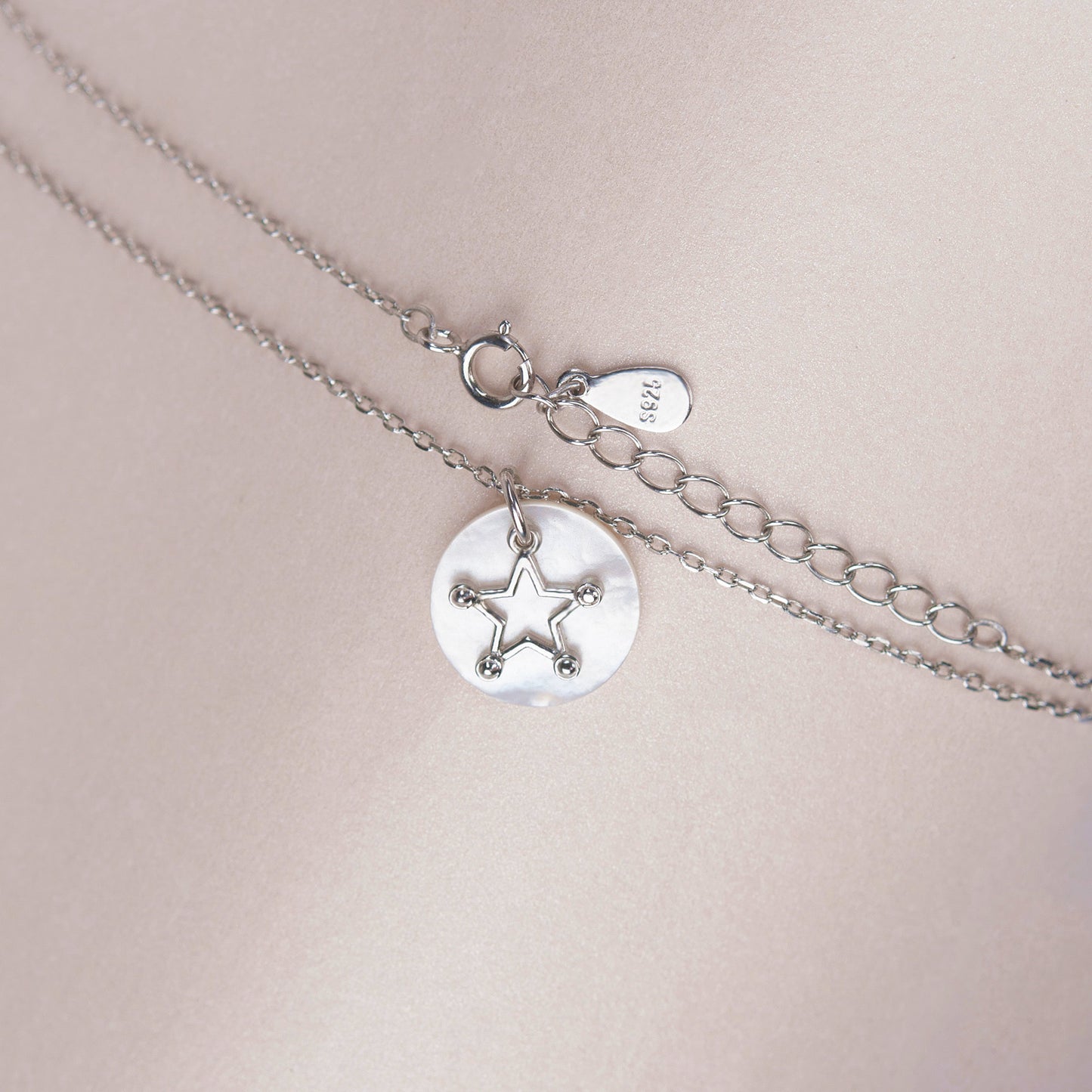 "Sisters are like Stars" Card and Sterling Silver Necklace