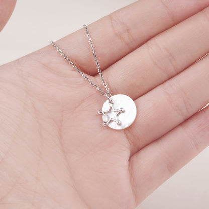 "Sisters are like Stars" Card and Sterling Silver Necklace