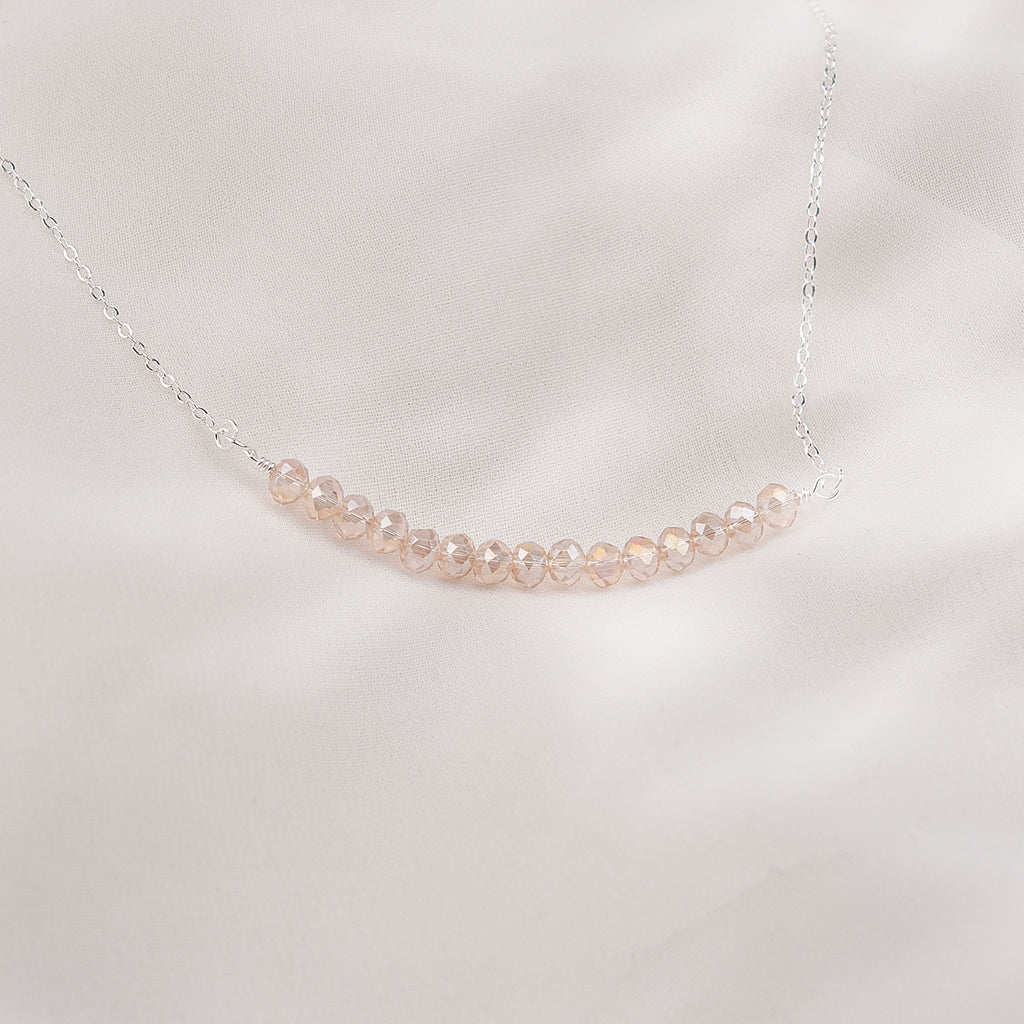 "Happy 15th Birthday" Card and Bead Necklace