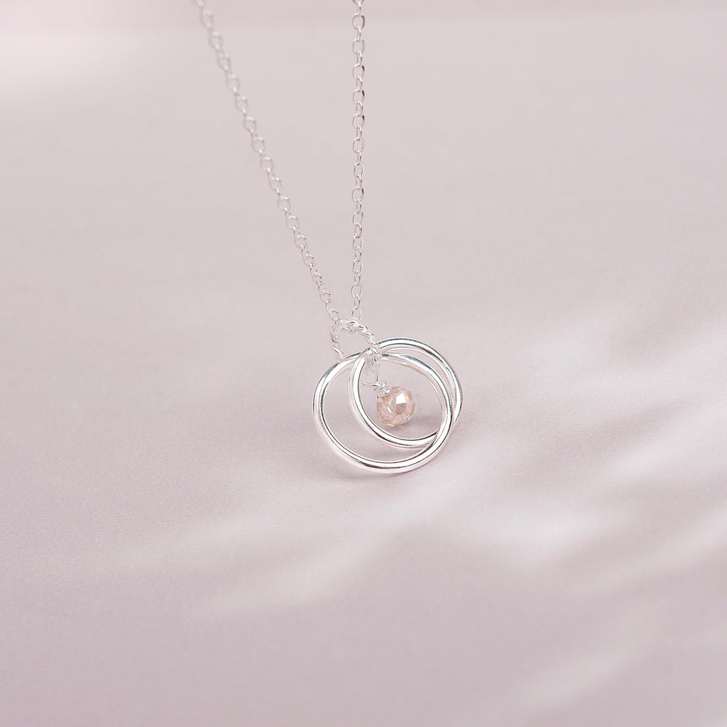 Mother and Child Circles Necklace