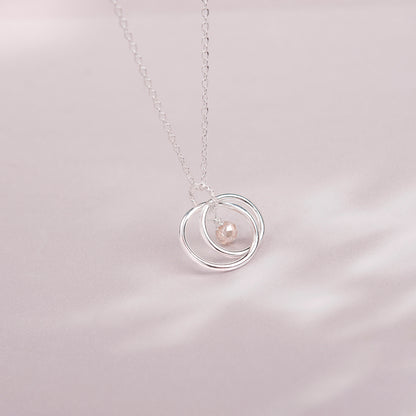 Mother and Child Circles Necklace