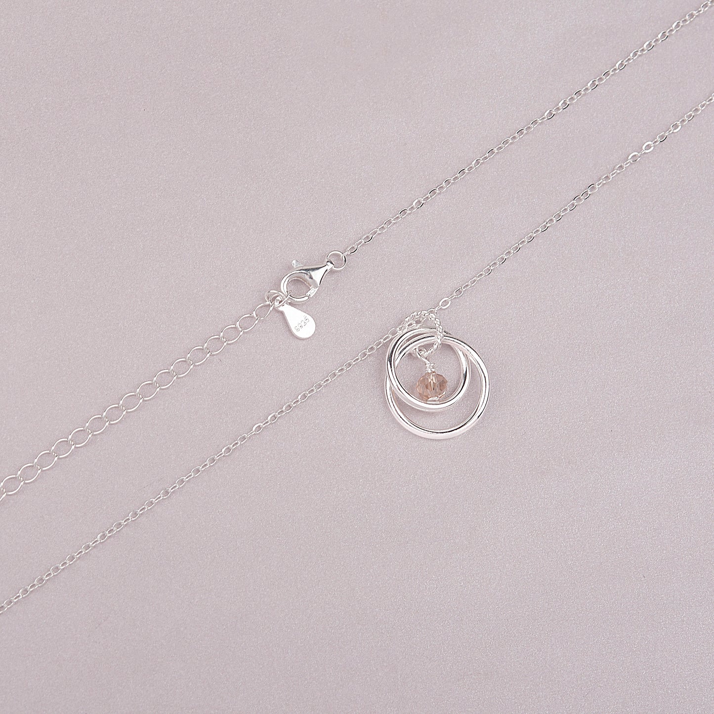 Mother and Child Circles Necklace