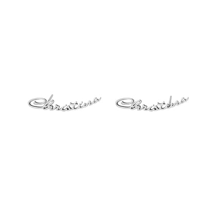 Custom Name Cutting Earring