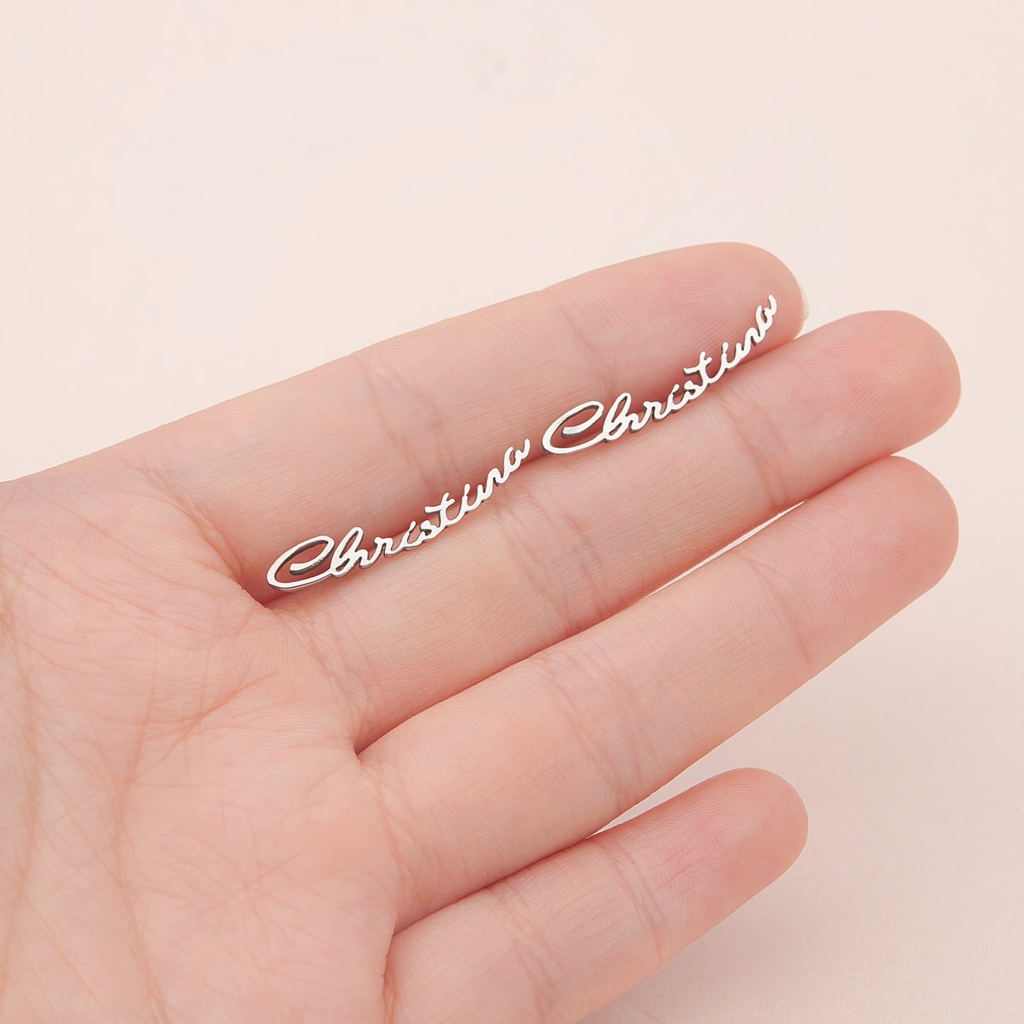 Custom Name Cutting Earring