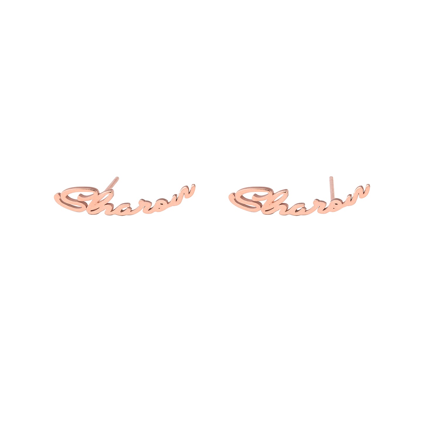 Custom Name Cutting Earring