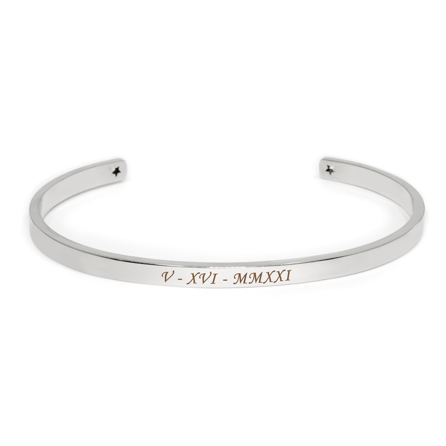 Personalized Inspirational Bracelets, Custom Engraved Name Mantra Quote Any, Stainless Steel Cuff Bangle Bracelet for Her