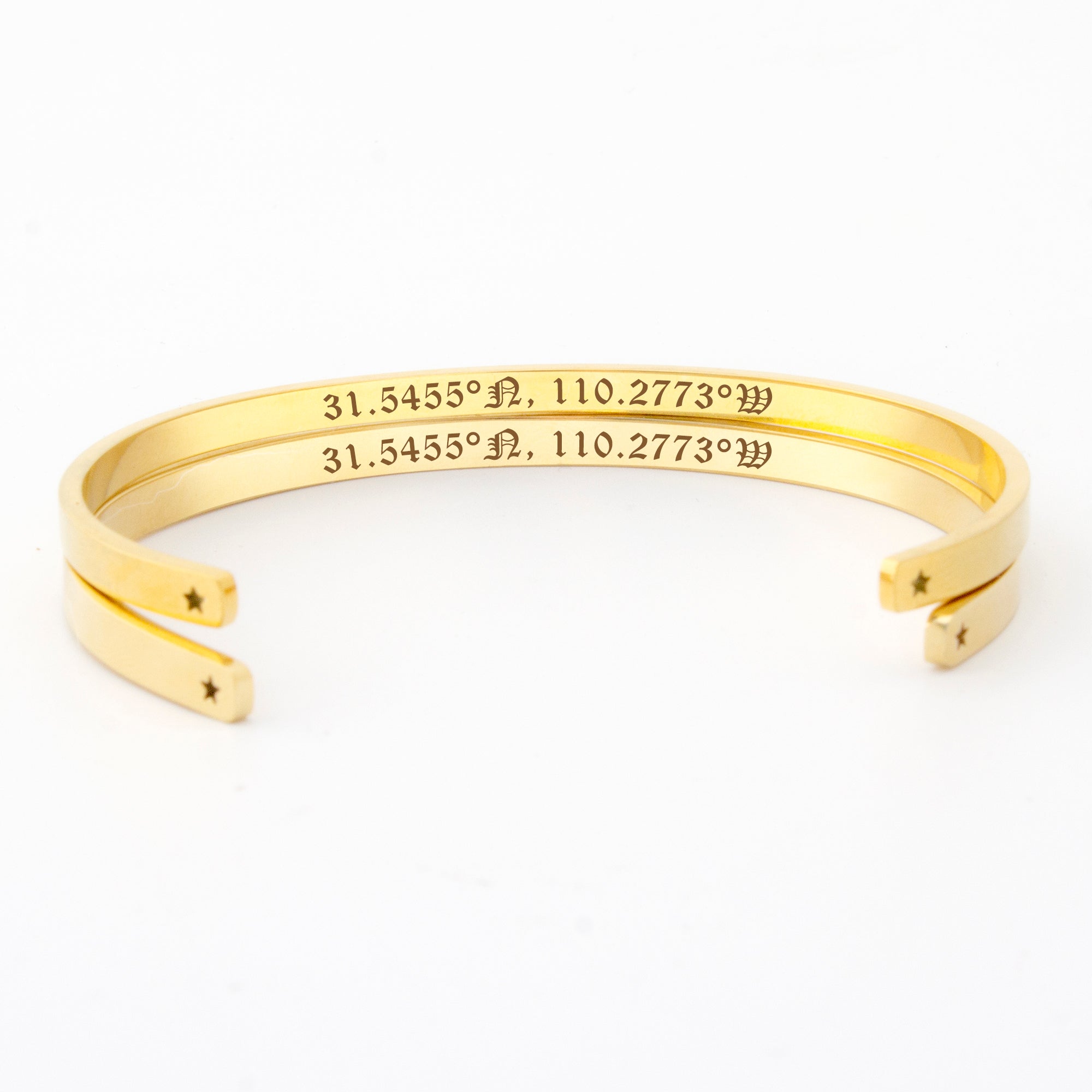 Custom Monogrammed Stacking Bracelet