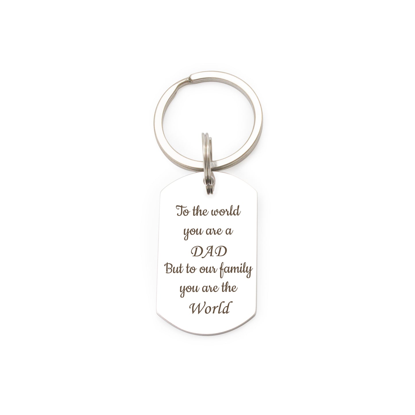 Father's Day "Quote" Dog Tag