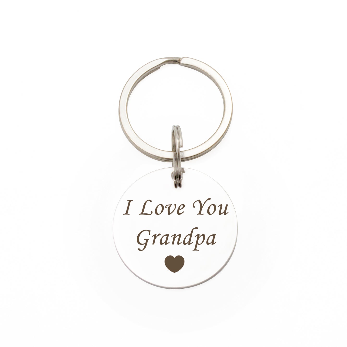 Thoughtful Words for Dad Key Chain