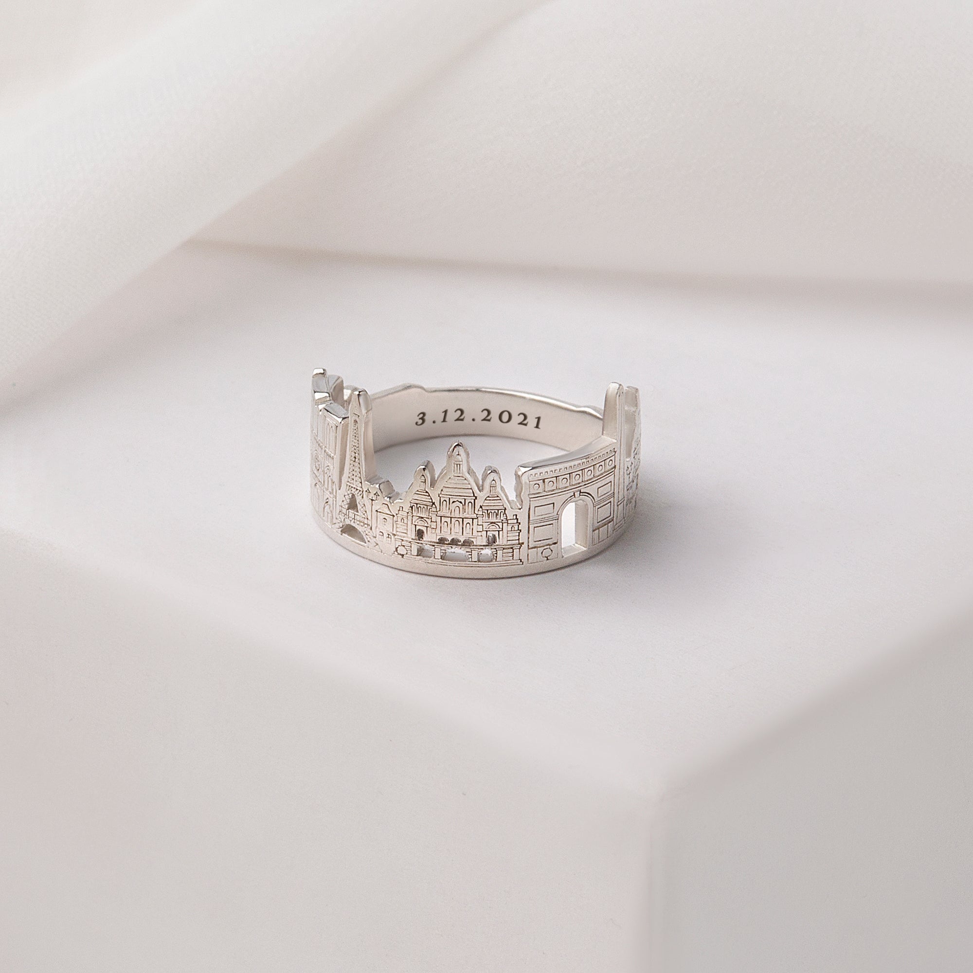 Custom Long Distance Cityscape Ring