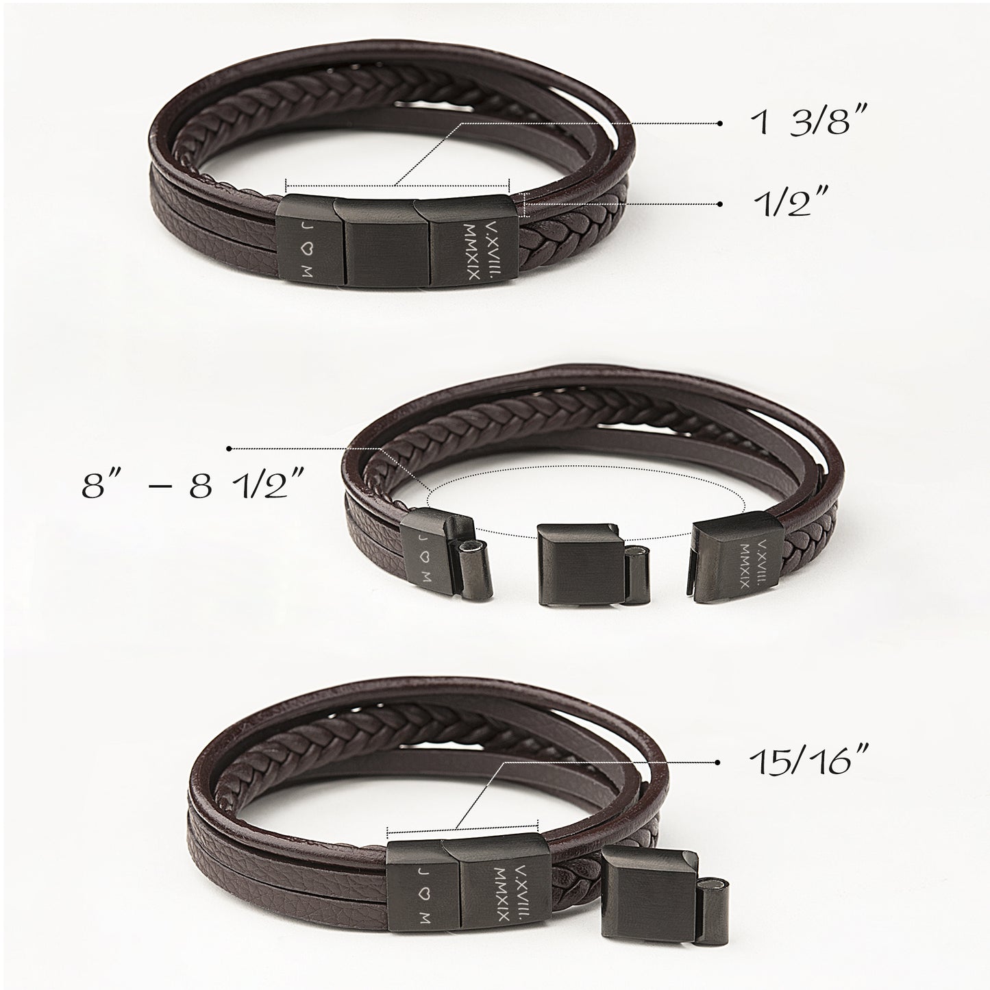 Men's Leather Bracelet