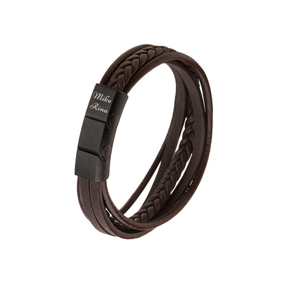 Men's Leather Bracelet