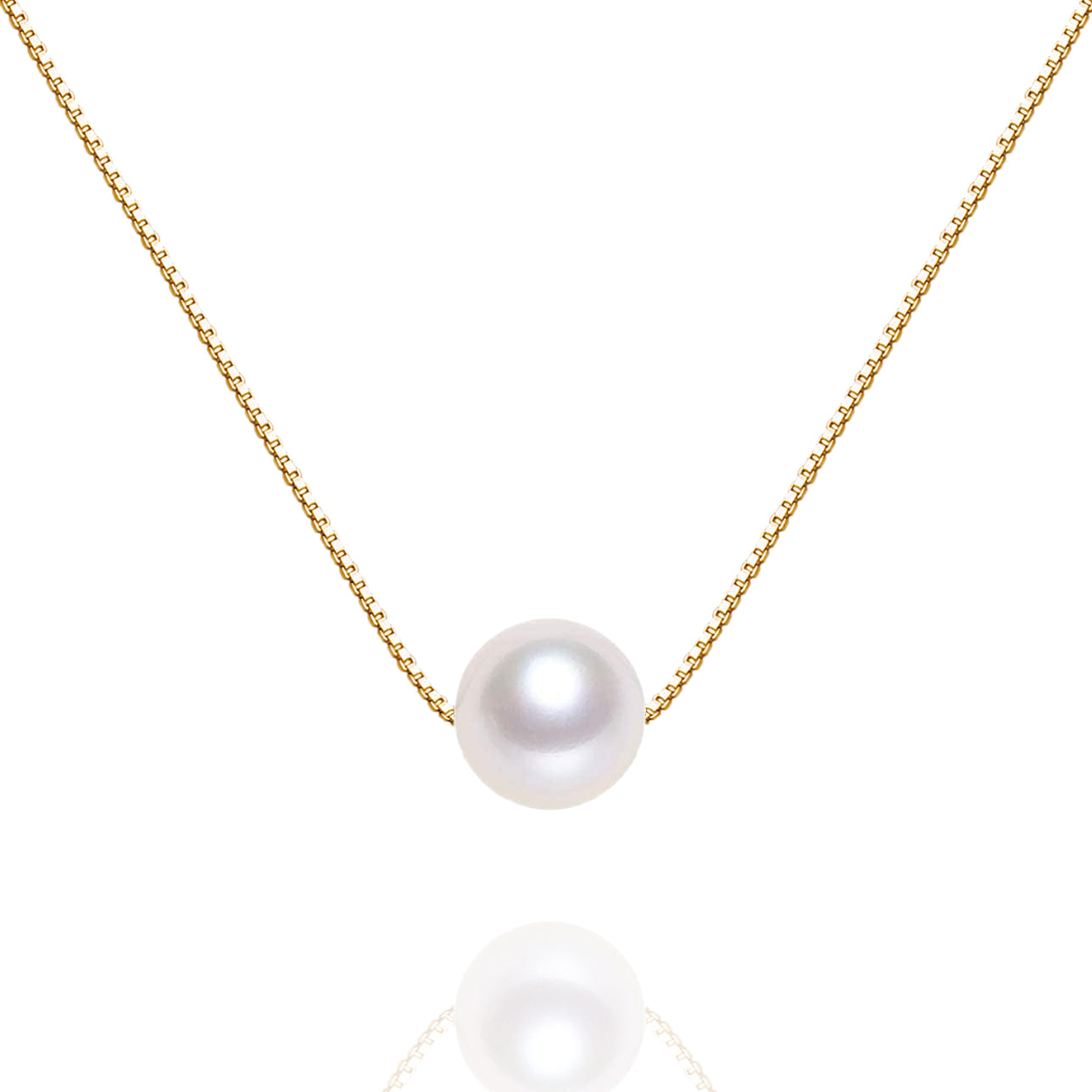 Single Pearl Necklace