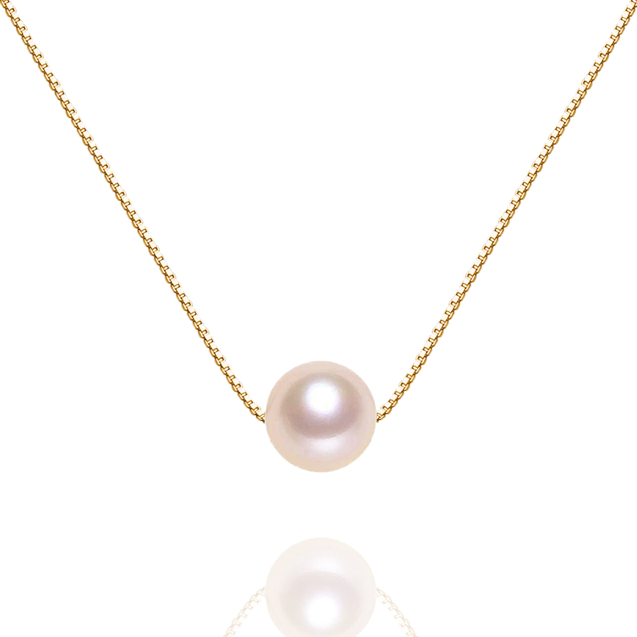 Single Pearl Necklace