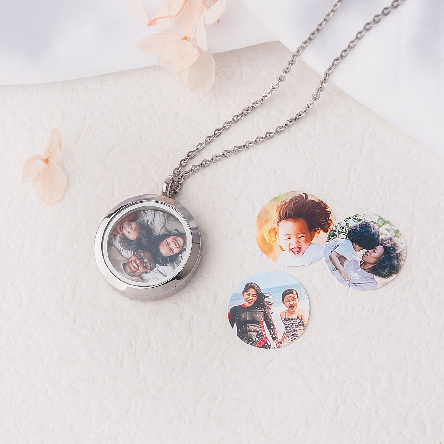 Custom Photo Locket Necklace