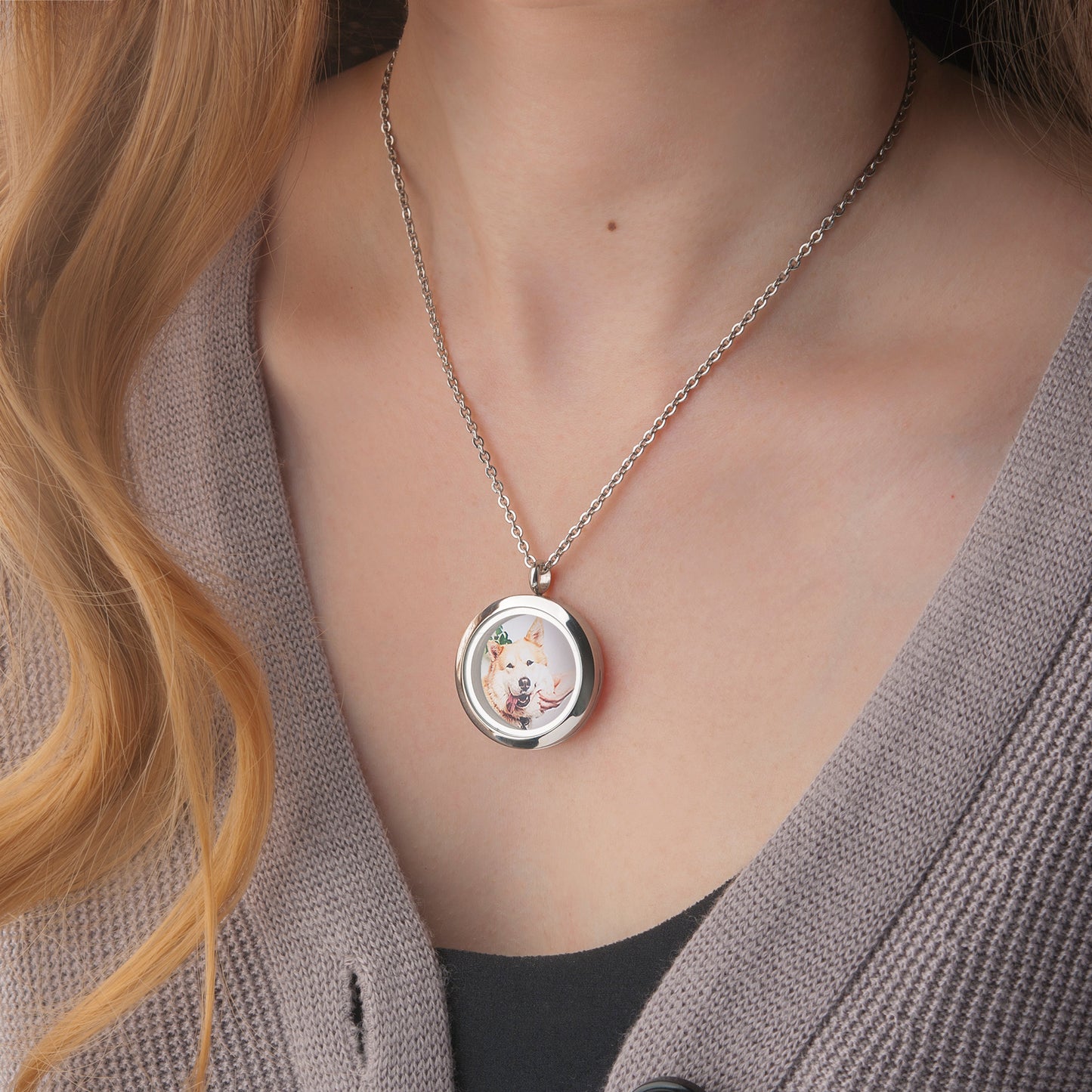 Custom Photo Locket Necklace