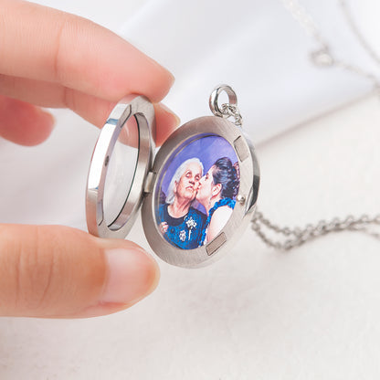 Custom Photo Locket Necklace