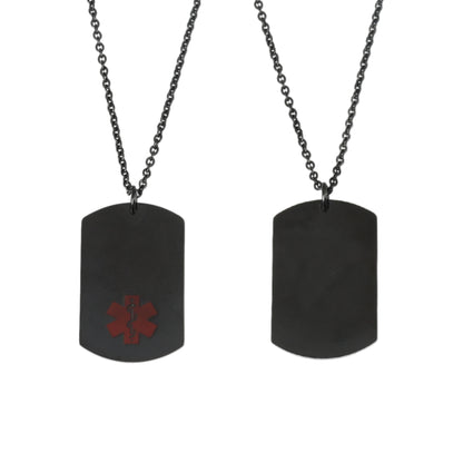 Medical Alert ID Dog Tag