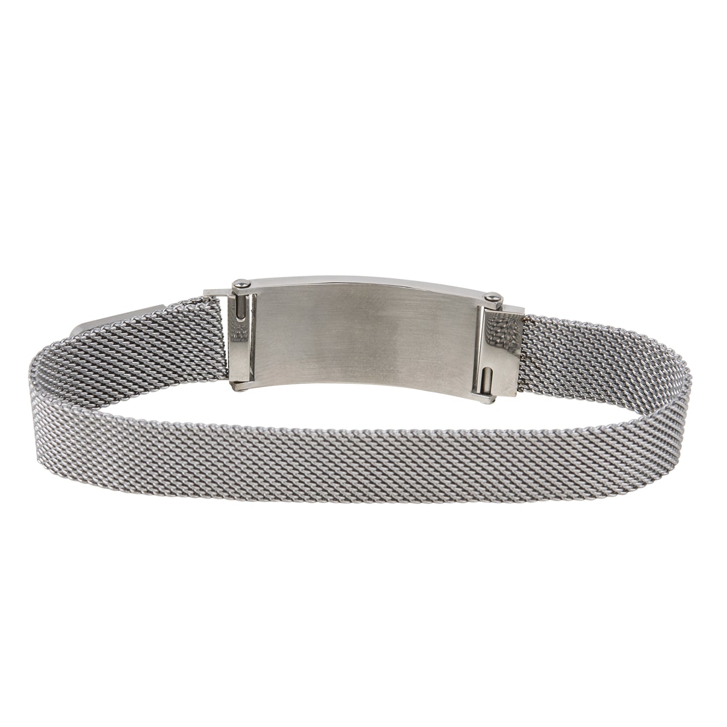 Adjustable Magnetic Mesh Medical ID Bracelet