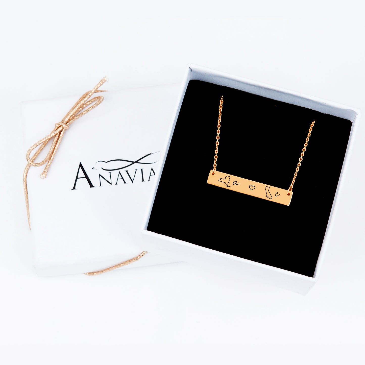 State Necklace, Personalized Long Distance Relationship Gifts for Best Friend Gifts, Birthday Gifts Necklace