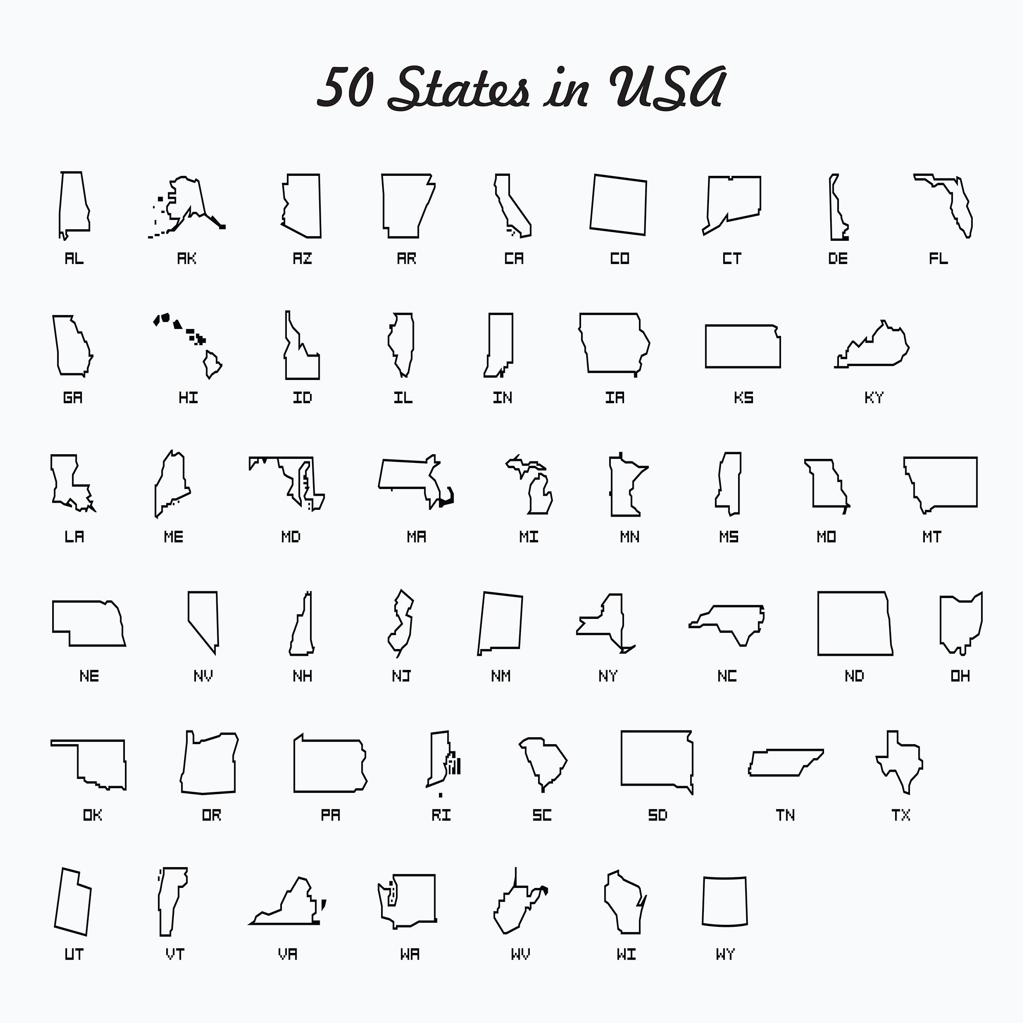 Long Distance Bar Necklace