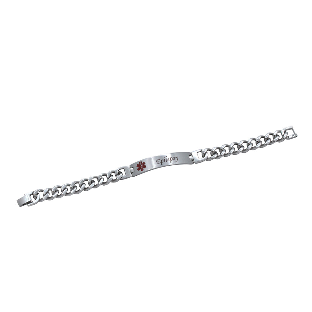 Medical Alert ID Chain Bracelet