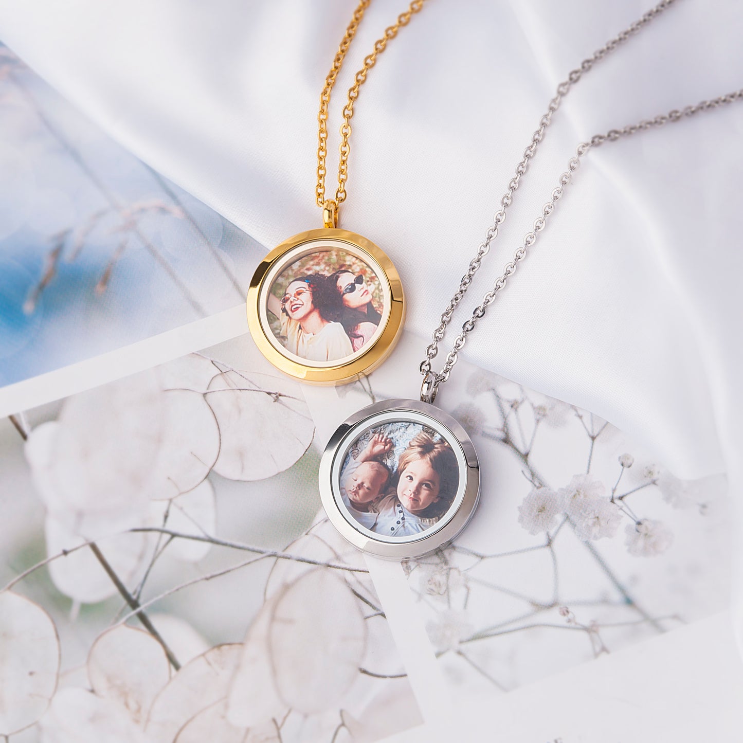 Custom Photo Locket Necklace