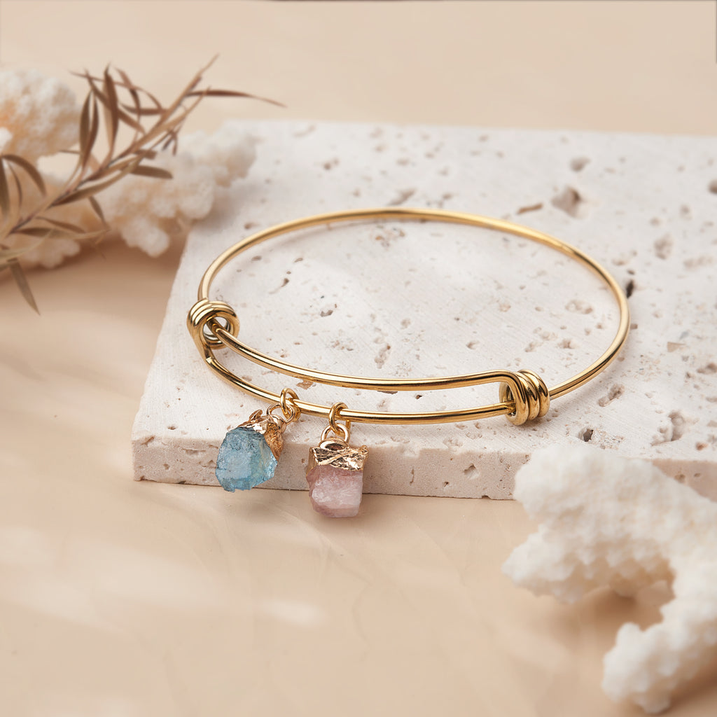 Irregular Shape Raw Birthstone Necklace