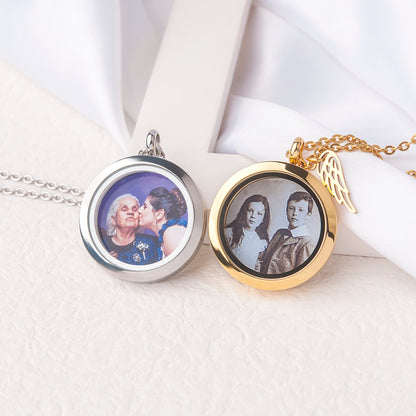 Custom Photo Locket Necklace